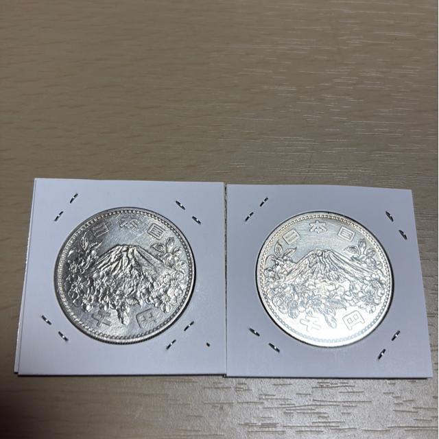 東京オリンピックプルーフ千円銀貨2枚セット < ホビー  東京オリンピックプルーフ千円銀貨2枚セット < ホビーの