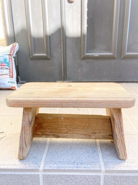 木製 アンティーク 椅子 インテリア 踏み台 昭和レトロ 花台 < インテリア/ライフ 木製 アンティーク 椅子 インテリア 踏み台 昭和レトロ 花台 < インテリア/ライフの