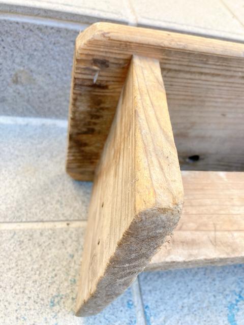 木製 アンティーク 椅子 インテリア 踏み台 昭和レトロ 花台 < インテリア/ライフ 木製 アンティーク 椅子 インテリア 踏み台 昭和レトロ 花台 < インテリア/ライフの