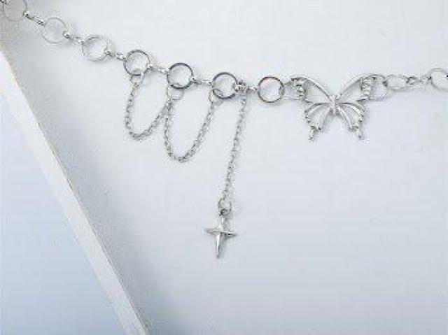 バタフライ ペンダント アクセサリー ネックレス チョーカー < 女性アクセサリー/時計 バタフライ ペンダント アクセサリー ネックレス チョーカー < 女性アクセサリー/時計の