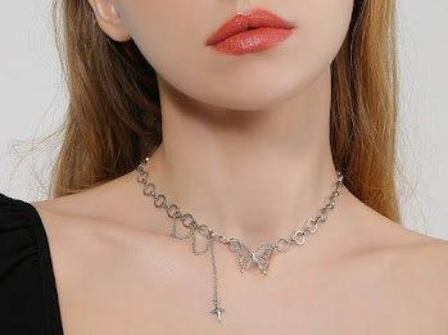 バタフライ ペンダント アクセサリー ネックレス チョーカー < 女性アクセサリー/時計 バタフライ ペンダント アクセサリー ネックレス チョーカー < 女性アクセサリー/時計の