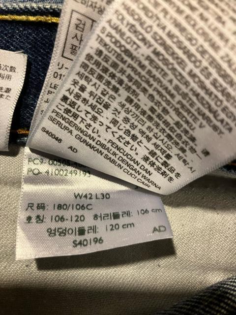 LEVI�fS ���[�o�C�X 505�X�g���[�g�f�j�� �傫��sizeW42 used �� �u�����h�� 