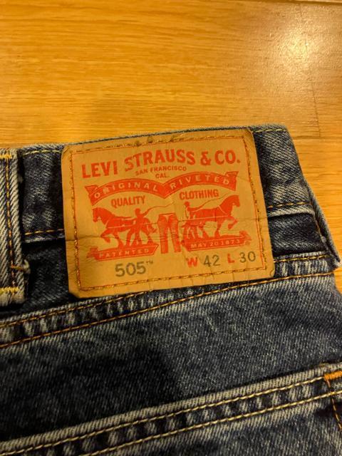 LEVI�fS ���[�o�C�X 505�X�g���[�g�f�j�� �傫��sizeW42 used �� �u�����h�� 