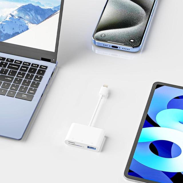 �y���V�i�zUSB�Ή� �^�C�vC SD�J�[�h���[�_�[�@iPhone��Android �� �Ɠd/AV�� 