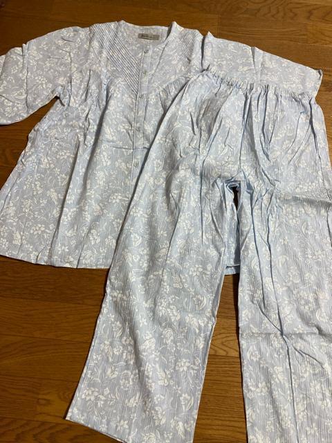 2125.未使用☆綿100半袖パジャマ☆ナイトウェア☆サイズL < 女性ファッション 2125.未使用☆綿100半袖パジャマ☆ナイトウェア☆サイズL < 女性ファッションの