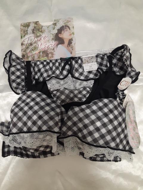 �V�i�^�O�t�@Pure Cherie �����M���K���`�F�b�N �u���W���[�V���[�c�Z�b�g  �� �����t�@�b�V������ 