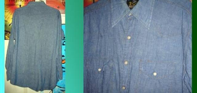 BLUE BELL MAVERICK シャンブレー シャツ ウエスタン 70s < ブランド BLUE BELL MAVERICK シャンブレー シャツ ウエスタン 70s < ブランドの