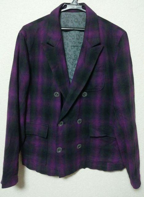 キムタク着 オンブレチェックダブルジャケット < 男性ファッション キムタク着 オンブレチェックダブルジャケット < 男性ファッションの