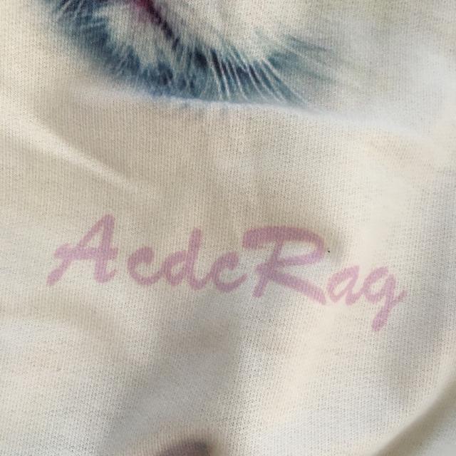 ACDCRAG・キャットフェイス転写パーカープルオーバー < ブランド ACDCRAG・キャットフェイス転写パーカープルオーバー < ブランドの