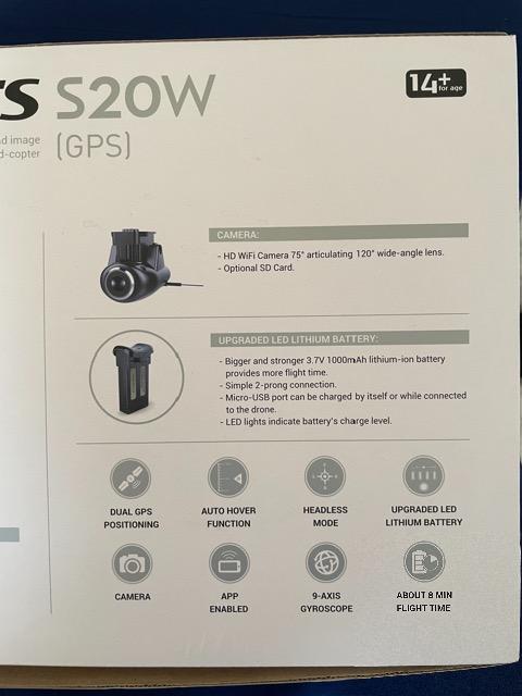 ドローンSJR/C S20W < ホビー  ドローンSJR/C S20W < ホビーの