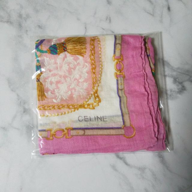 セリーヌ CELINE★ハンカチ★中古品 アンティーク < ブランド  セリーヌ CELINE★ハンカチ★中古品 アンティーク < ブランドの