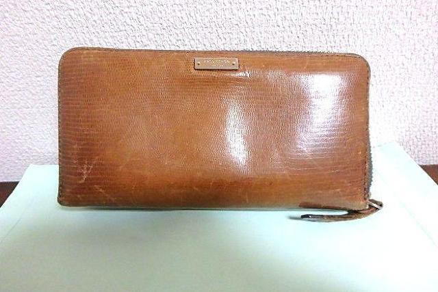 ◆kate spade new york ケイトスペード P091 長財布 ラウンドファスナー レザー 中古品 < 女性ファッション  ◆kate spade new york ケイトスペード P091 長財布 ラウンドファスナー レザー 中古品  < 女性ファッションの