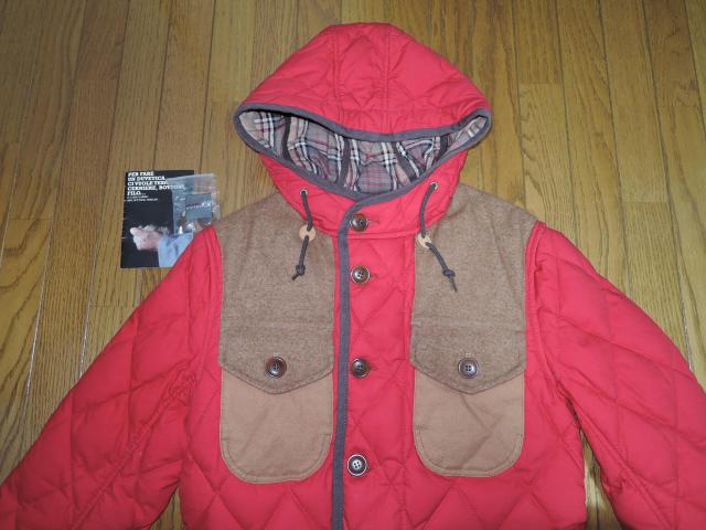 JUNYA WATANABE MAN × DUVETICA キルティング ダウン コート XS 赤 ジュンヤワタナベ デュベティカ < ブランド  JUNYA WATANABE MAN × DUVETICA キルティング ダウン コート XS 赤 ジュンヤワタナベ デュベティカ < ブランドの