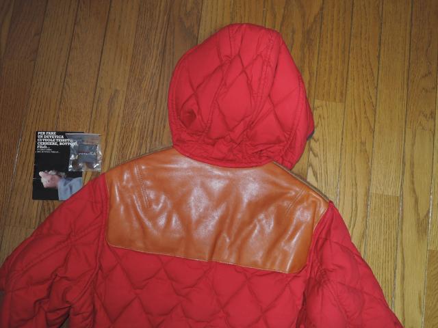 JUNYA WATANABE MAN × DUVETICA キルティング ダウン コート XS 赤 ジュンヤワタナベ デュベティカ < ブランド  JUNYA WATANABE MAN × DUVETICA キルティング ダウン コート XS 赤 ジュンヤワタナベ デュベティカ < ブランドの