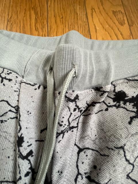 Mサイズ!高貴紳士的!クラック柄!カットソー総柄!両サイドand後ポケット付き!ハーフパンツ!新品! < 男性ファッション  Mサイズ!高貴紳士的!クラック柄!カットソー総柄!両サイドand後ポケット付き!ハーフパンツ!新品! < 男性ファッションの