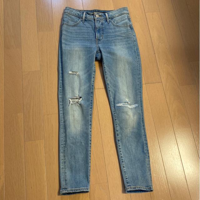 リーバイス/レディーススキニーダメージデニムジーンズ/ズボン.パンツ/サイズ23(ウエスト58cm) < ブランド  リーバイス/レディーススキニーダメージデニムジーンズ/ズボン.パンツ/サイズ23(ウエスト58cm)  < ブランドの