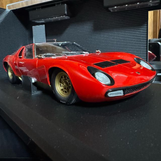 絶版未展示品 京商 1/18 ランボルギーニ ミウラ P400SV レッド < ホビー  絶版未展示品 京商 1/18 ランボルギーニ ミウラ P400SV レッド  < ホビーの