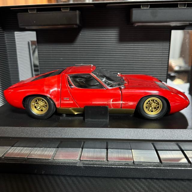 絶版未展示品 京商 1/18 ランボルギーニ ミウラ P400SV レッド < ホビー  絶版未展示品 京商 1/18 ランボルギーニ ミウラ P400SV レッド < ホビーの