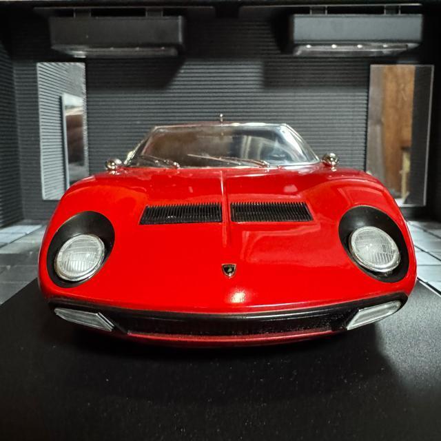 絶版未展示品 京商 1/18 ランボルギーニ ミウラ P400SV レッド < ホビー  絶版未展示品 京商 1/18 ランボルギーニ ミウラ P400SV レッド < ホビーの