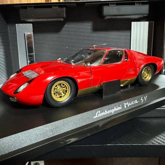 絶版未展示品 京商 1/18 ランボルギーニ ミウラ P400SV レッド < ホビー  絶版未展示品 京商 1/18 ランボルギーニ ミウラ P400SV レッド < ホビーの