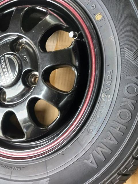 145R12 6PR 夏タイヤ、アルミセット < 自動車/バイク 145R12 6PR 夏タイヤ、アルミセット < 自動車/バイク