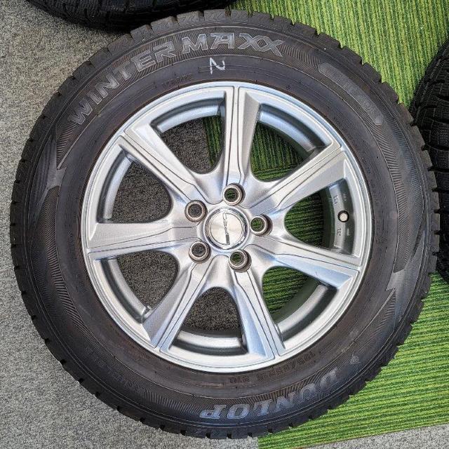 【 美品】PRD 15インチ6J+43 5穴PCD100 ダンロップ WINTER MAXX WMO2 4本セット195/65R1 < 自動車/バイク 【 美品】PRD 15インチ6J+43 5穴PCD100 ダンロップ WINTER MAXX WMO2 4本セット195/65R1 < 自動車/バイク