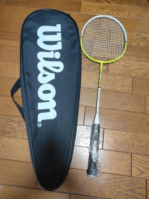 Wilson ウィルソン X8 バドミントン ラケット hyper titanium ハイパーチタニウム < レジャー/スポーツ  Wilson ウィルソン X8 バドミントン ラケット hyper titanium ハイパーチタニウム  < レジャー/スポーツの