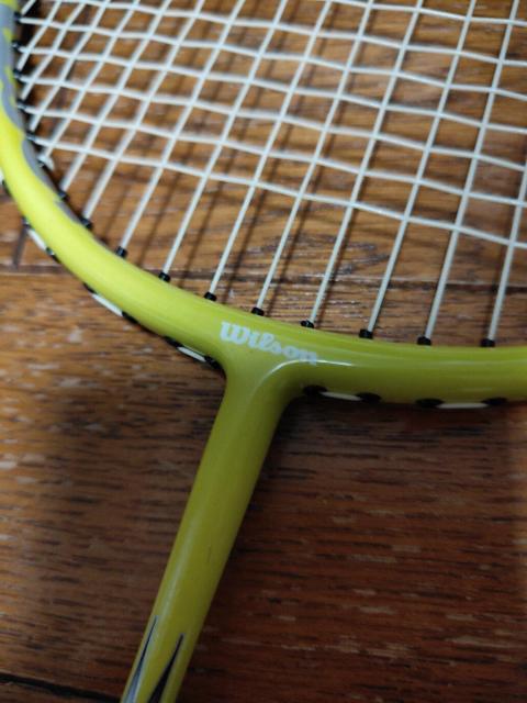 Wilson ウィルソン X8 バドミントン ラケット hyper titanium ハイパーチタニウム < レジャー/スポーツ  Wilson ウィルソン X8 バドミントン ラケット hyper titanium ハイパーチタニウム < レジャー/スポーツの