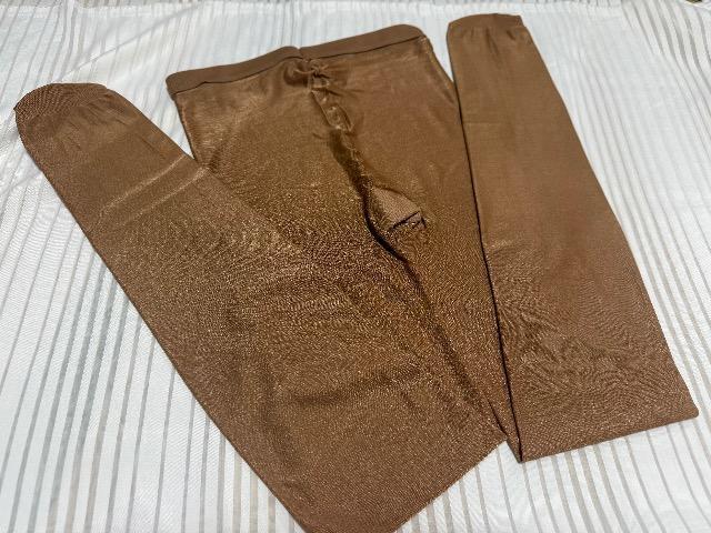 キラキラ光沢感のあるベージュ系カラー★ダンシングタイツ★M-Lサイズ < レジャー/スポーツ  キラキラ光沢感のあるベージュ系カラー★ダンシングタイツ★M-Lサイズ < レジャー/スポーツの