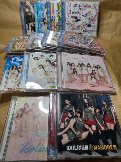 アイドリング!!! CDシングル13枚 全てDVD付き < タレントグッズ アイドリング!!! CDシングル13枚 全てDVD付き < タレントグッズの