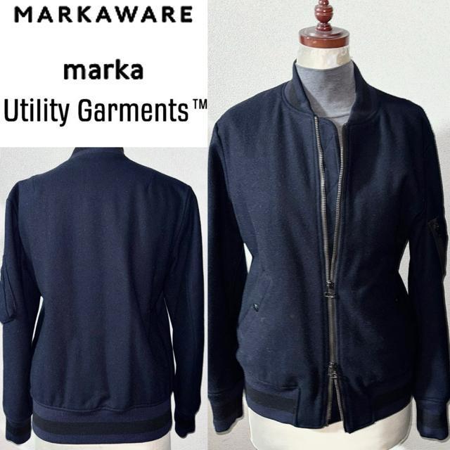 美品 markaware マーカ utility garments 定価9万円程 MA-1 スタジャン 日本製 ドメス セレクト系 < 男性ファッション 美品 markaware マーカ utility garments 定価9万円程 MA-1 スタジャン 日本製 ドメス セレクト系 < 男性ファッションの