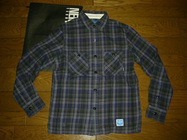 NEIGHBORHOODネイバーフッドLOGGERチェックシャツS紫11 < ブランド  NEIGHBORHOODネイバーフッドLOGGERチェックシャツS紫11  < ブランドの