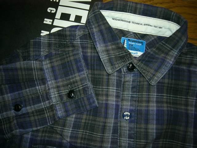 NEIGHBORHOODネイバーフッドLOGGERチェックシャツS紫11 < ブランド  NEIGHBORHOODネイバーフッドLOGGERチェックシャツS紫11 < ブランドの