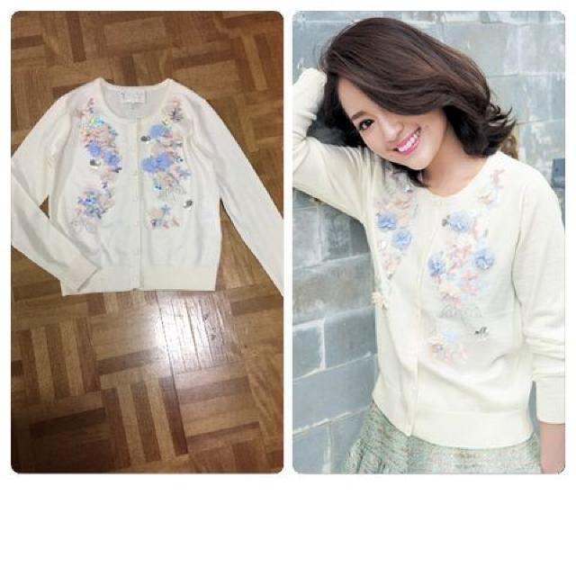 2017Nw  i chesty Flower Chiffon Cardigan   uh 