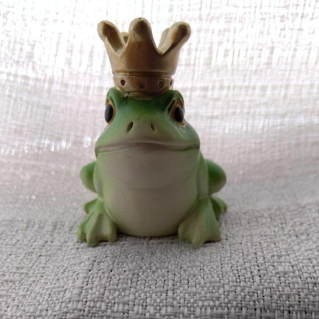 #カエルの王様#置物# < インテリア/ライフ  #カエルの王様#置物#  < インテリア/ライフの