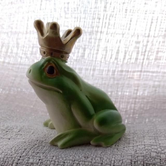 #カエルの王様#置物# < インテリア/ライフ  #カエルの王様#置物# < インテリア/ライフの