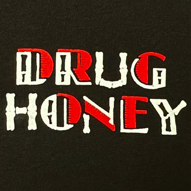 【新品/Drug honey】ロゴプリント入BIGスリーブT/レッド < ブランド  【新品/Drug honey】ロゴプリント入BIGスリーブT/レッド < ブランドの