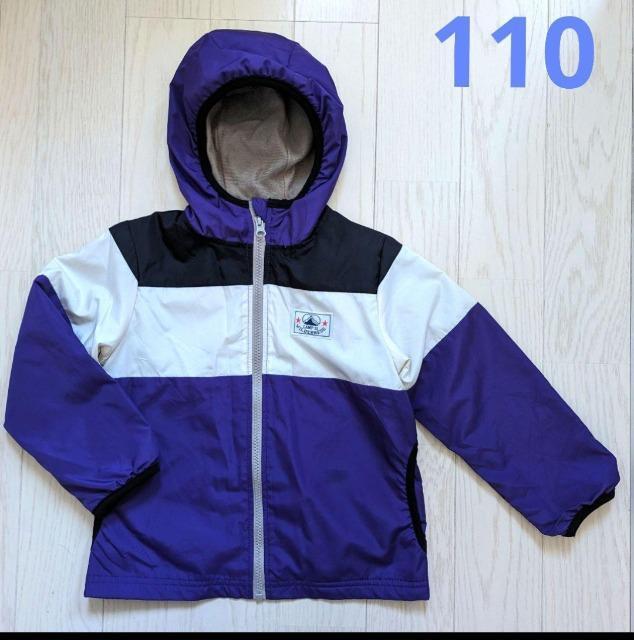 110★Blue Mart★あったか裏地のフードつきジャケット★美品 < キッズ/ベビー  110★Blue Mart★あったか裏地のフードつきジャケット★美品  < キッズ/ベビーの
