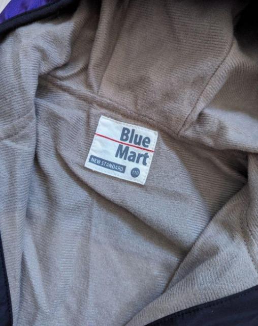 110★Blue Mart★あったか裏地のフードつきジャケット★美品 < キッズ/ベビー  110★Blue Mart★あったか裏地のフードつきジャケット★美品 < キッズ/ベビーの