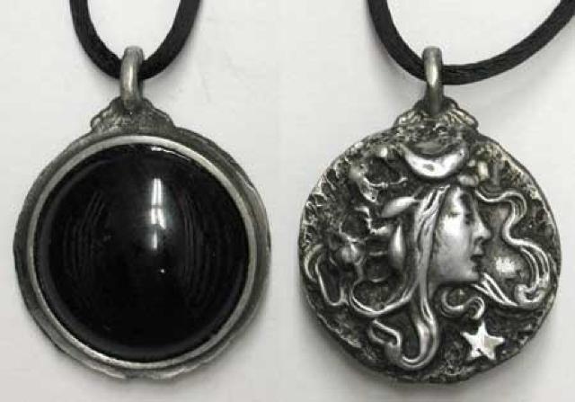 AzureGreen Goddess Scrying 女神の黒鏡占術 実践派魔女 < 女性アクセサリー/時計  AzureGreen Goddess Scrying 女神の黒鏡占術 実践派魔女 < 女性アクセサリー/時計の