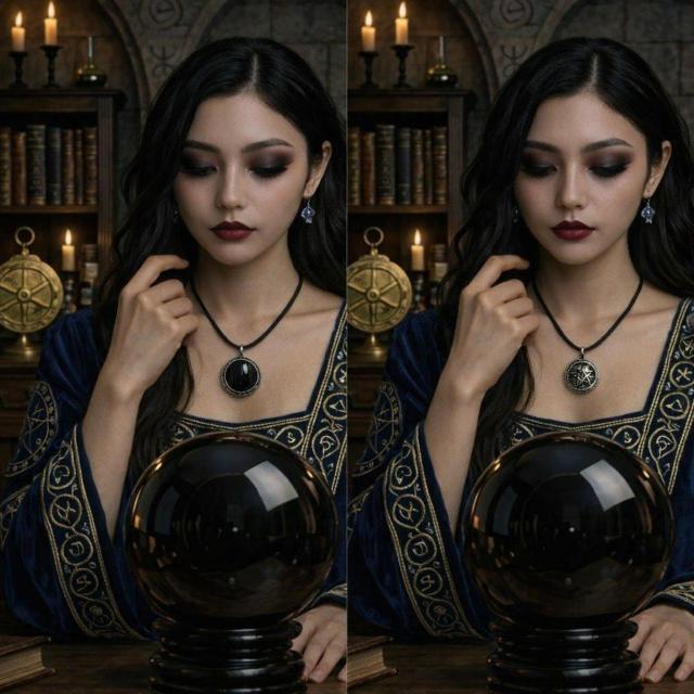AzureGreen Goddess Scrying ���_�̍�����p ���H�h���� �� �����A�N�Z�T���[/���v�� 