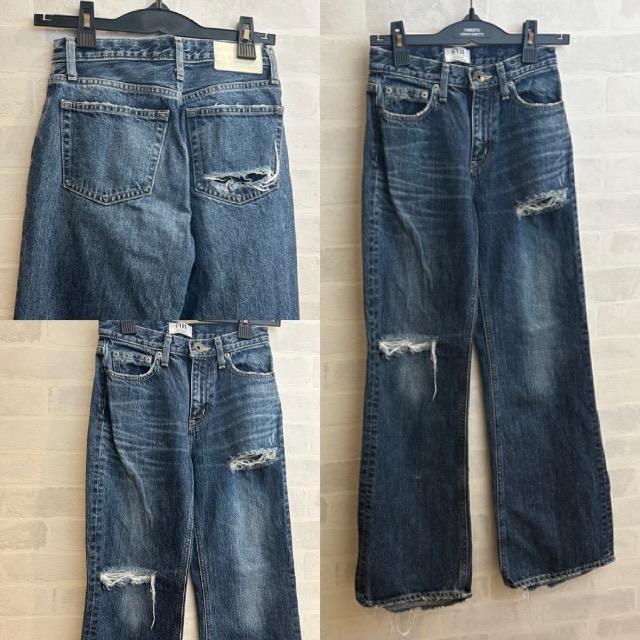 GYDA★セミフレアクラッシュデニムパンツ★ < ブランド  GYDA★セミフレアクラッシュデニムパンツ★ < ブランドの