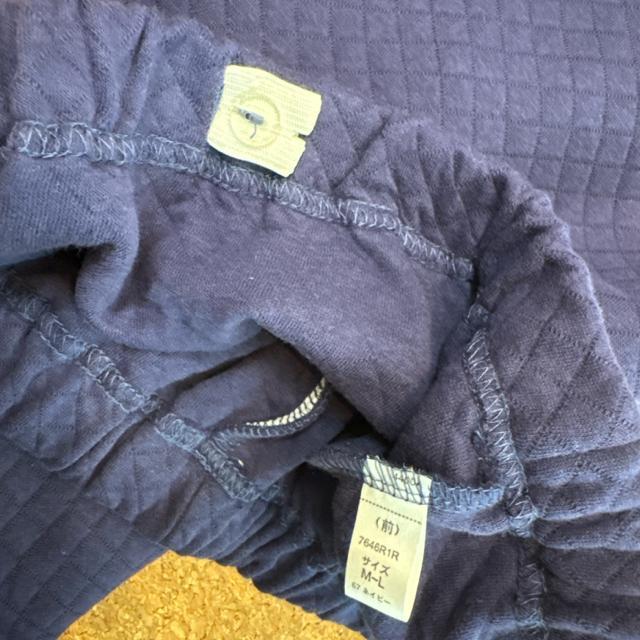 新品未使用マタニティ授乳機能付きパジャマ 長袖 ソフトキルト生地 ネイビーB < 女性ファッション  新品未使用マタニティ授乳機能付きパジャマ 長袖 ソフトキルト生地 ネイビーB < 女性ファッションの