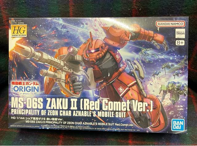 vf 1/144 HG MS-06S VApUNII ԂaVer. u@mK_ THE ORIGIN   zr[ 