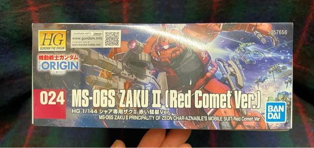 vf 1/144 HG MS-06S VApUNII ԂaVer. u@mK_ THE ORIGIN  zr[ 