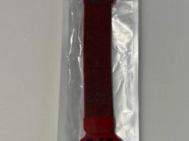 Apple Watch ( アップルウォッチ ) メタルストラップ バンド 38/40/41mm レッド < 男性アクセサリー/時計 Apple Watch ( アップルウォッチ ) メタルストラップ バンド 38/40/41mm レッド < 男性アクセサリー/時計の