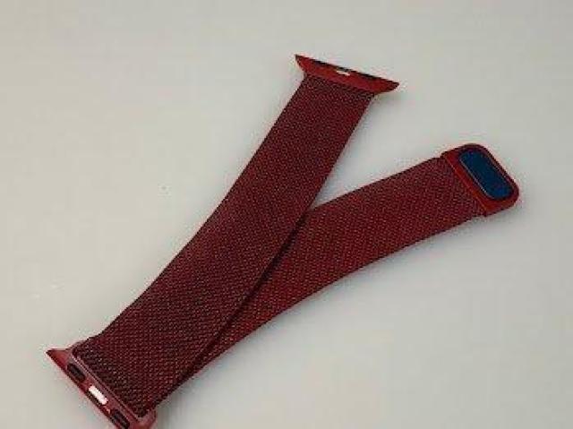 Apple Watch ( アップルウォッチ ) メタルストラップ バンド 38/40/41mm レッド < 男性アクセサリー/時計 Apple Watch ( アップルウォッチ ) メタルストラップ バンド 38/40/41mm レッド < 男性アクセサリー/時計の