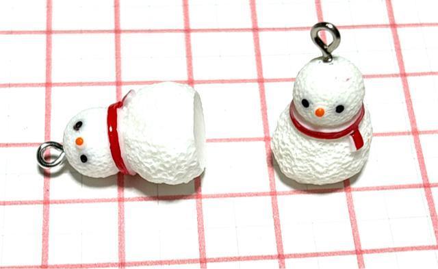 610 立体ミニチュアの雪だるまさん 2個 樹脂チャーム 冬 アクセサリーパーツ オブジェにも < ペット/手芸/園芸 610 立体ミニチュアの雪だるまさん 2個 樹脂チャーム 冬 アクセサリーパーツ オブジェにも < ペット/手芸/園芸の