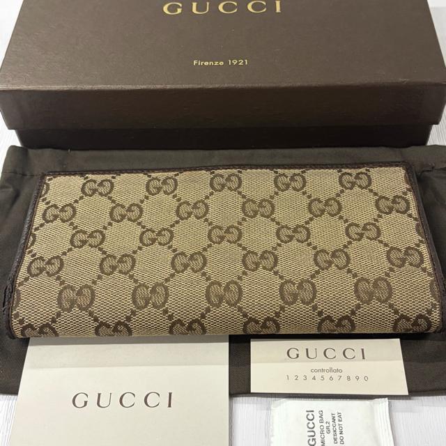 グッチ GUCCI 財布 二つ折り 長財布 GGキャンバス GG柄 メンズ < ブランド グッチ GUCCI 財布 二つ折り 長財布 GGキャンバス GG柄 メンズ < ブランドの