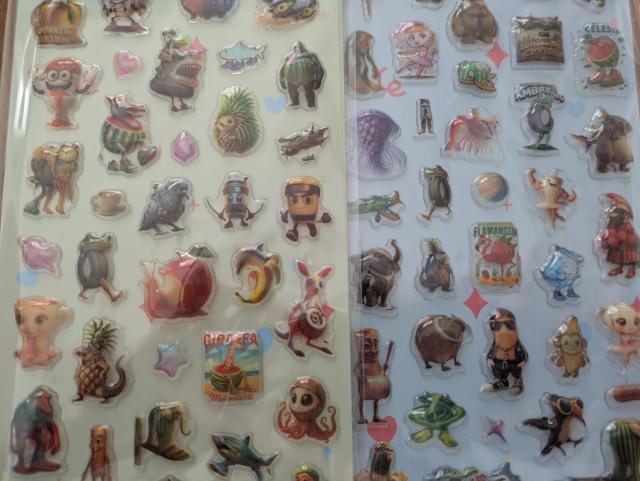 �{���{���h���b�v�V�[���@2�_�Z�b�g�@�C�^���A���u���C�����b�g�@�g�D���g�D���g�D���T�[�t���@���J�� EMBO STICKER  �� �C���e���A/���C�t�� 